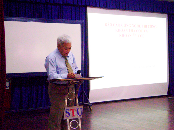 Sinh hoạt học thuật ngành Kỹ Thuật Công trình