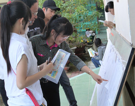 Danh sách cụm thi sẽ được công bố vào đầu tháng 2 Danh sách cụm thi sẽ được công bố vào đầu tháng 2