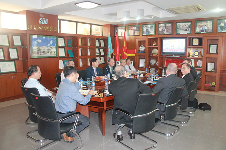 STU tiếp đoàn Thành phố Leipzig – CHLB Đức