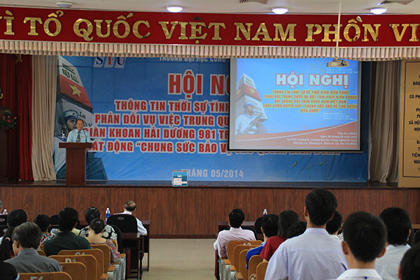 Hội nghị thông tin tình hình thời sự Biển Đông