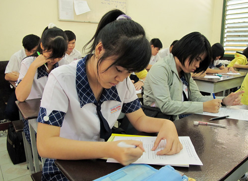 Thi thử, áp lực thật........!!