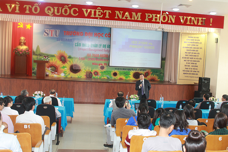 STU tổ chức seminar “Cẩm nang quản lý dự án, ấn bản lần thứ 5 – 2013; ISO 21500 hướng dẫn về quản lý dự án”