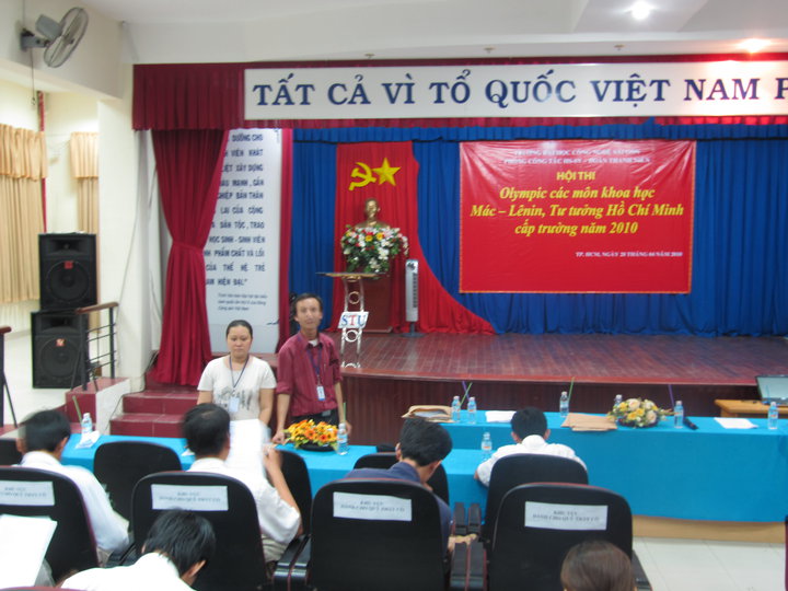 224 thí sinh tham dự Hội thi Olympic Mác_Lênin và tư tưởng HCM cấp trường năm 2010