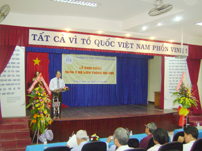 STU khai giảng Khóa 6 hệ liên thông đại học