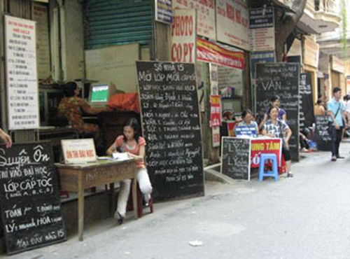 Tuyển sinh ĐH - CĐ 2011: Các lò luyện thi 