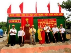 Ground broken on 1st school in Truong Sa