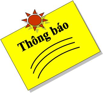 Thông báo đóng học phí học kỳ II năm 2017 - 2018 trình độ Thạc sĩ chuyên ngành Công nghệ Thực phẩm