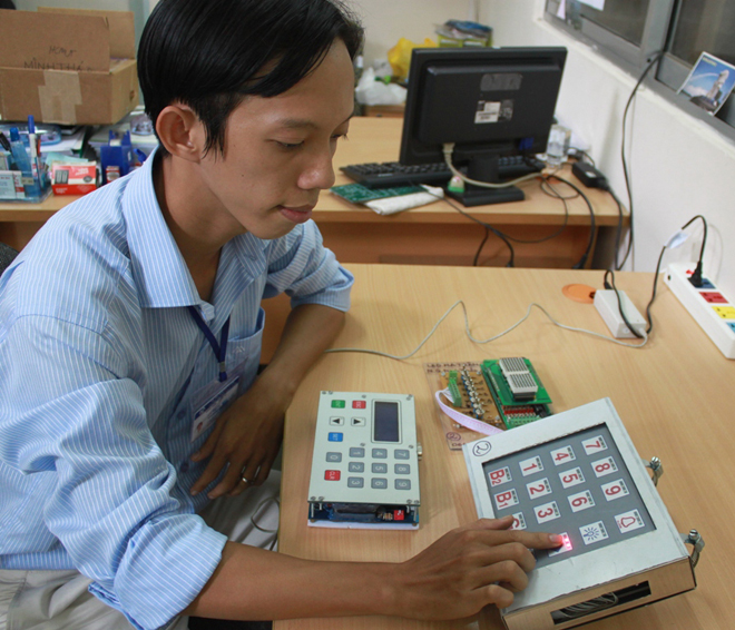 Bàn phím cảm ứng “made in Việt Nam”