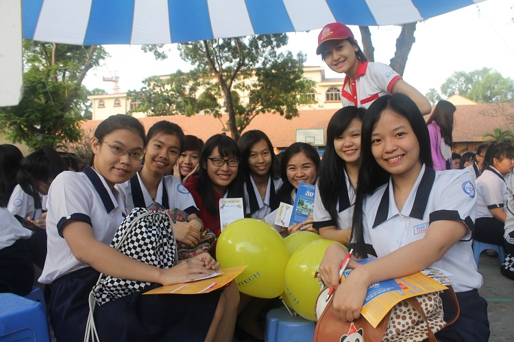 Trường ĐH Công Nghệ Sài Gòn tư vấn tuyển sinh tại TRƯỜNG THPT Marie Curie
