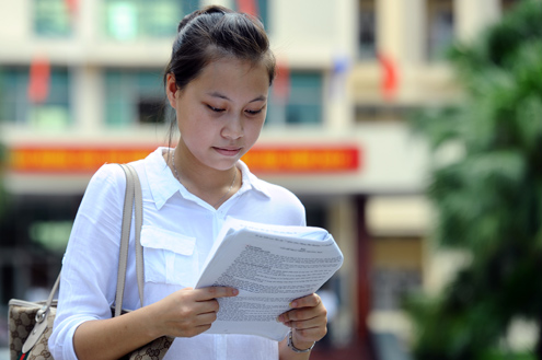 Bắt đầu nhận hồ sơ đăng ký thi đại học, cao đẳng