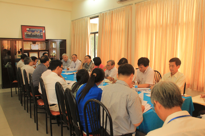 Tổ chức họp triển khai hội thảo “ 15 năm STU thành quả, cơ hội, thách thức và phát triển”