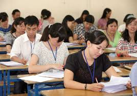 Chấm thi THPT quốc gia cụm thi ĐH: Điểm cao và rải đều