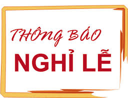 Thông báo nghỉ Lễ Quốc khánh 2/9