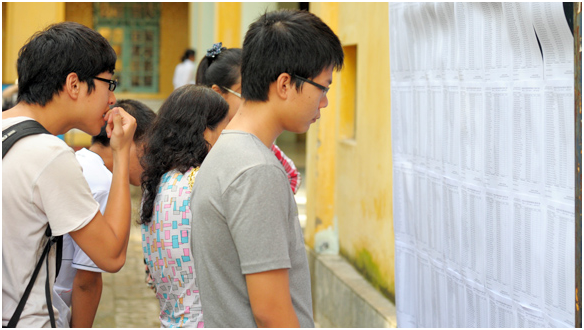 Kết quả thi cao, điểm chuẩn tăng vọt