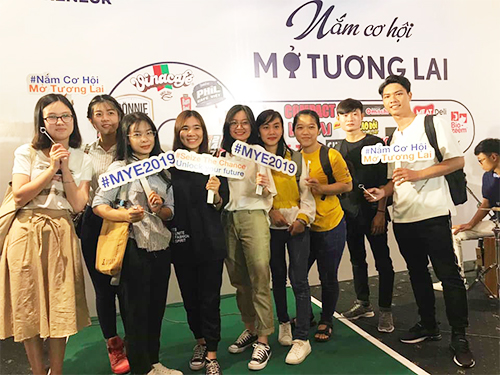 Sinh viên tham gia Ngày hội hướng nghiệp Masan Career Day Sinh viên tham gia Ngày hội hướng nghiệp Masan Career Day