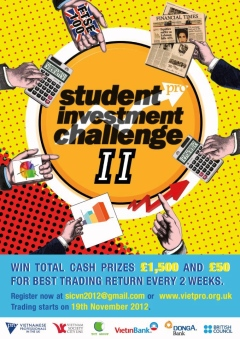 Vietnamese hold virtual stock exchange contest in UK Vietnamese hold virtual stock exchange contest in UK