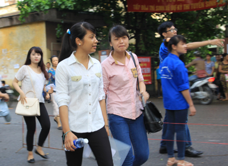 Hôm nay, 164.000 thí sinh thi Cao đẳng
