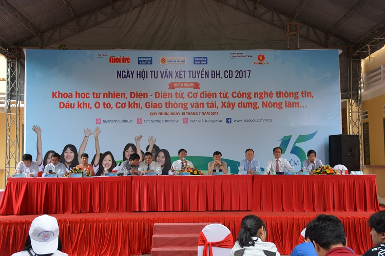 STU tham gia tư vấn tại Ngày hội Tư vấn xét tuyển Đại học, Cao đẳng tỉnh Bình Định