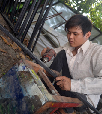 Làm thuê mơ vào trường luật