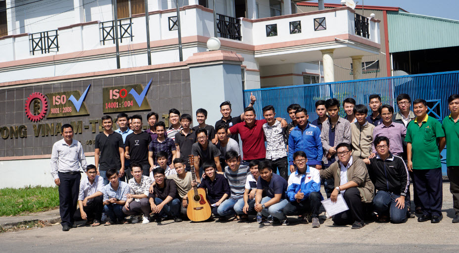 Sinh Viên Ngành CNKT Cơ Điện Tử Đi Kiến Tập Tại Nhà Máy