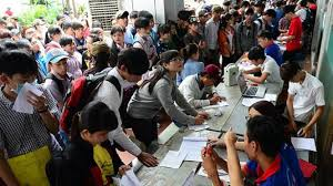 Quay cuồng với xét tuyển