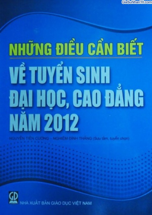 Nhiều cuốn cẩm nang tuyển sinh có nội dung sai