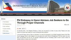 Hanoi school denies mistreating Filipino teacher Hanoi school denies mistreating Filipino teacher