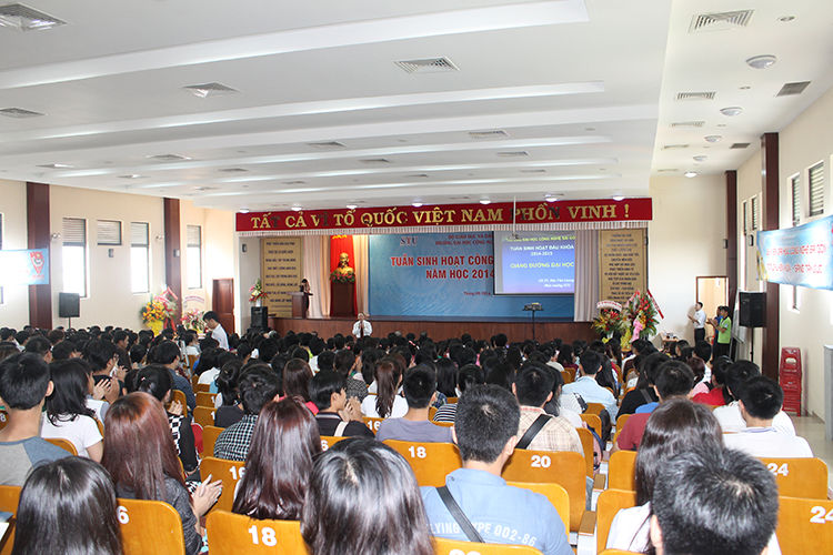 Tân sinh viên STU bắt đầu tuần sinh hoạt đầu khóa