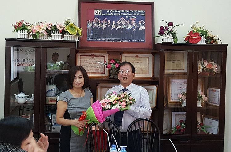 Trường ĐH Công Nghệ Sài Gòn bổ nhiệm Trưởng Ban ĐB & KĐCL GD
