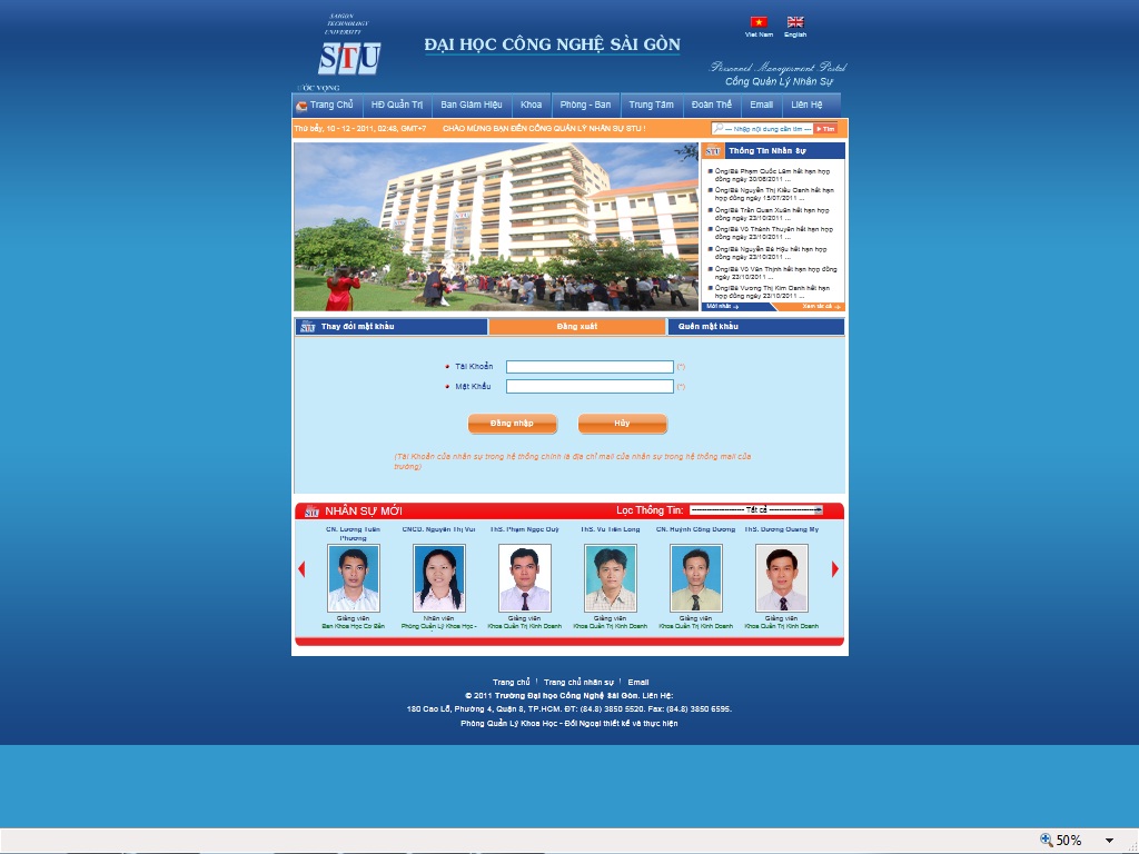 Ra mắt cổng quản lý nhân sự trực tuyến Ra mắt cổng quản lý nhân sự trực tuyến