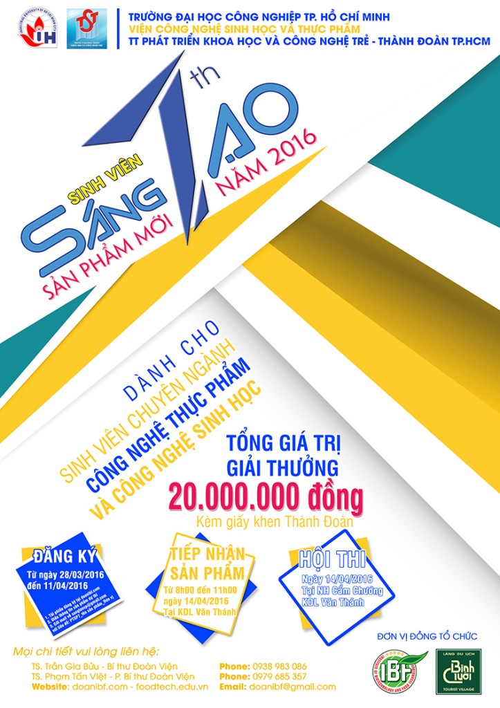 Phát động hội thi “Sinh viên Sáng tạo sản phẩm mới lần VII” năm 2016 Phát động hội thi “Sinh viên Sáng tạo sản phẩm mới lần VII” năm 2016