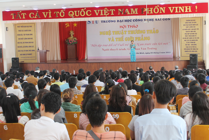 STU tổ chức Hội thảo “Nghệ thuật thương thảo & Thế giới phẳng” STU tổ chức Hội thảo “Nghệ thuật thương thảo & Thế giới phẳng”