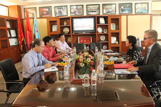 STU tiếp đoàn ĐH Mittweida – Đức STU tiếp đoàn ĐH Mittweida – Đức