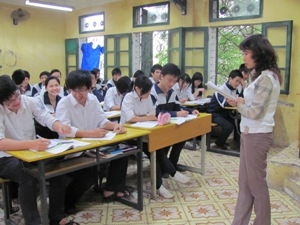 School English teachers helped better skills School English teachers helped better skills