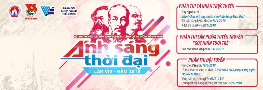 HỘI THI “ÁNH SÁNG THỜI ĐẠI” LẦN VIII - NĂM 2018 HỘI THI “ÁNH SÁNG THỜI ĐẠI” LẦN VIII - NĂM 2018