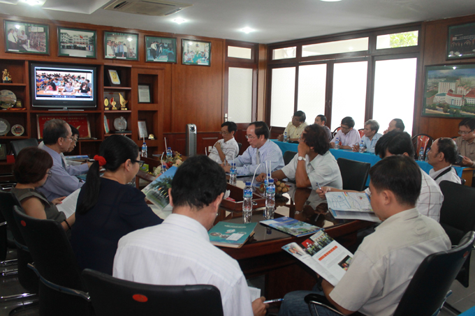 Ban Giám hiệu trường Cao đẳng Công nghệ Đà Nẵng thăm STU Ban Giám hiệu trường Cao đẳng Công nghệ Đà Nẵng thăm STU