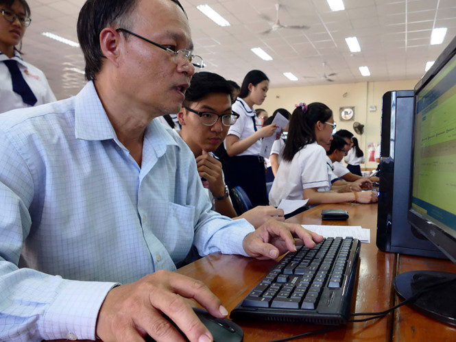 Đăng ký thi THPT quốc gia: Có học sinh chọn tới... 25 nguyện vọng Đăng ký thi THPT quốc gia: Có học sinh chọn tới... 25 nguyện vọng