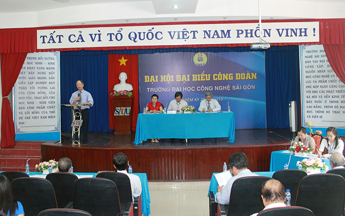 STU tổ chức Đại Hội Đại Biểu Công Đoàn Trường lần V STU tổ chức Đại Hội Đại Biểu Công Đoàn Trường lần V