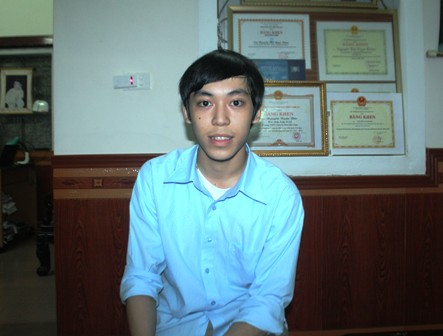 Gặp chàng thủ khoa xứ Nghệ đam mê Công nghệ thông tin Gặp chàng thủ khoa xứ Nghệ đam mê Công nghệ thông tin