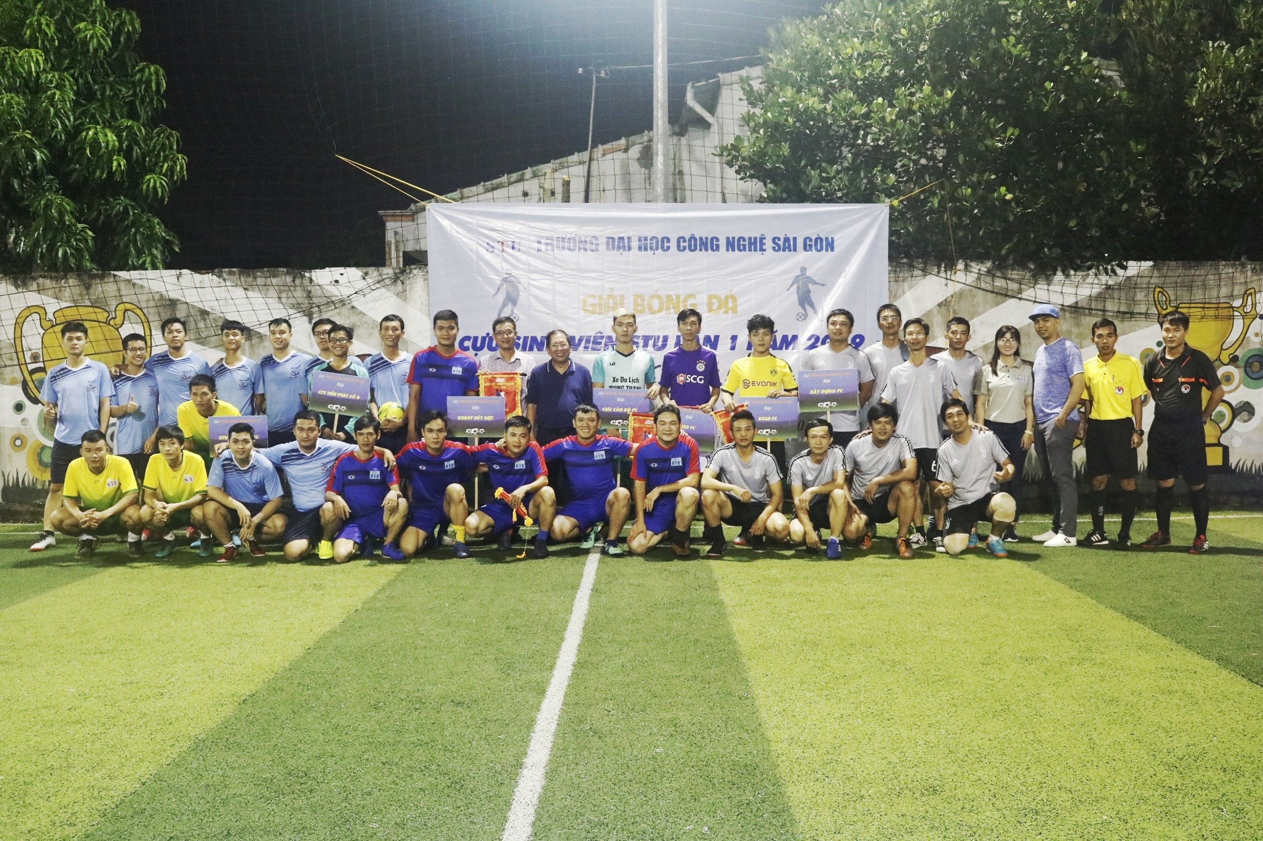 Khai mạc giải bóng đá Cựu sinh viên STU lần 1 năm 2019 Khai mạc giải bóng đá Cựu sinh viên STU lần 1 năm 2019