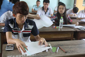 Chống “ảo” cho kỳ thi chung Chống “ảo” cho kỳ thi chung