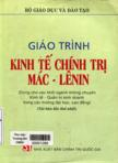 Giáo trình kinh tế chính trị Mác - Lênin