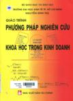 Giáo trình phương pháp nghiên cứu khoa học trong kinh doanh