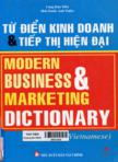 Từ điển kinh doanh và tiếp thị hiện đại
