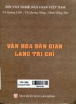 Văn hóa dân gian làng Tri Chỉ