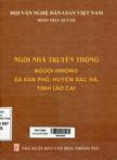 Ngôi nhà truyền thống người Hmông xã Bản Phố, huyện Bắc Hà, tỉnh Lào Cai