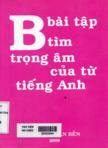 Bài tập tìm trọng âm của từ tiếng Anh