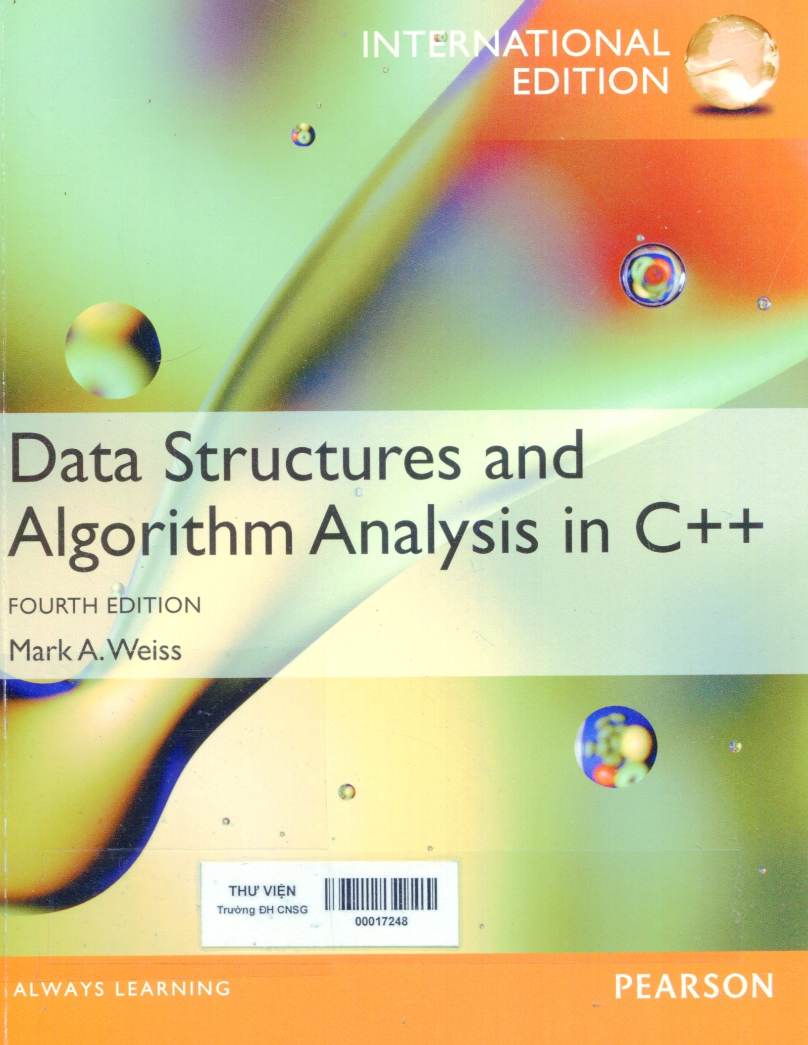 Data structures and algorithm analysis in C++