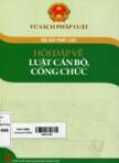 Hỏi đáp về luật cán bộ, công chức