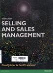 Selling and sales management